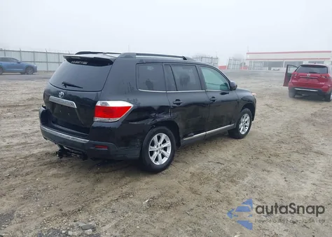 2011 Toyota Highlander Base V6 from USA, damaged, VIN 5TDZK3EH2BS028805